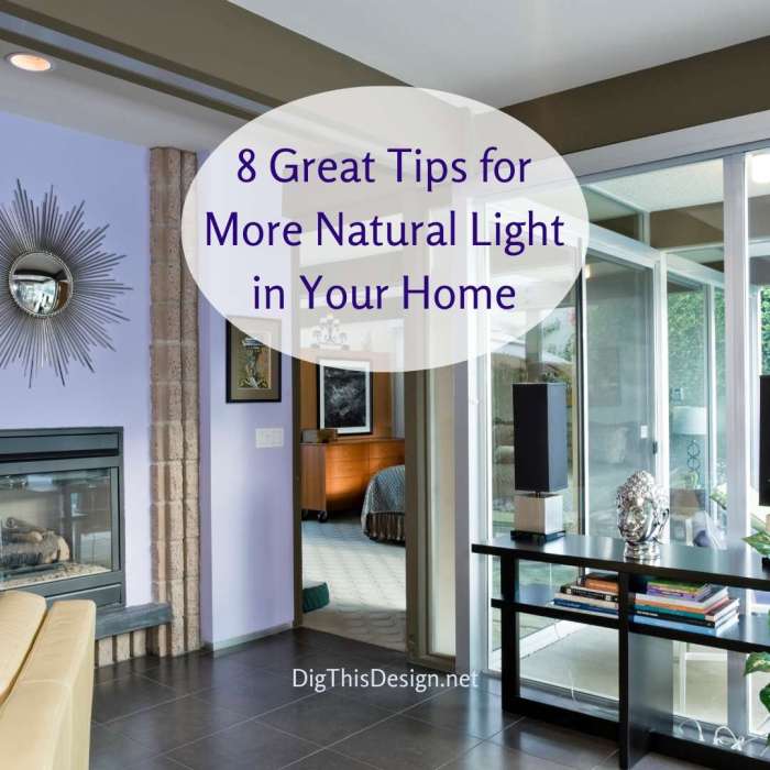 How to improve home lighting with natural light integration