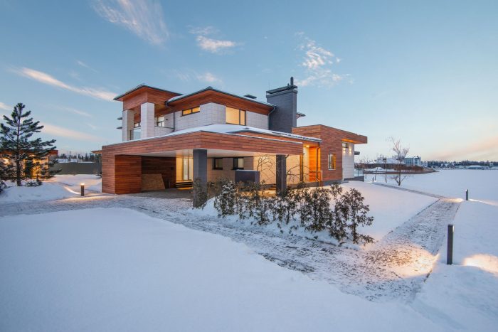 Energy efficient home design for cold climates